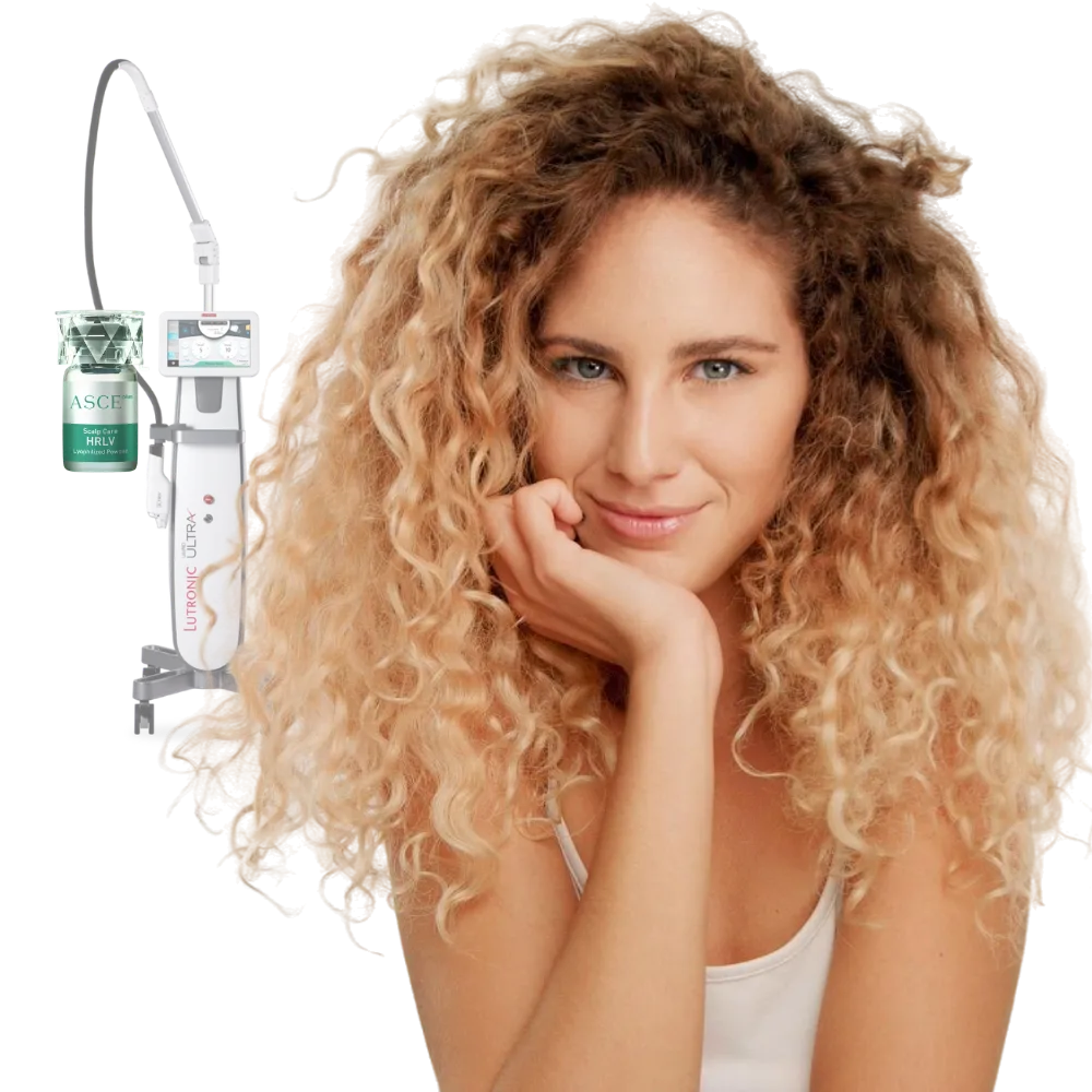 ASCE HRLV exosomes London hair density treatment