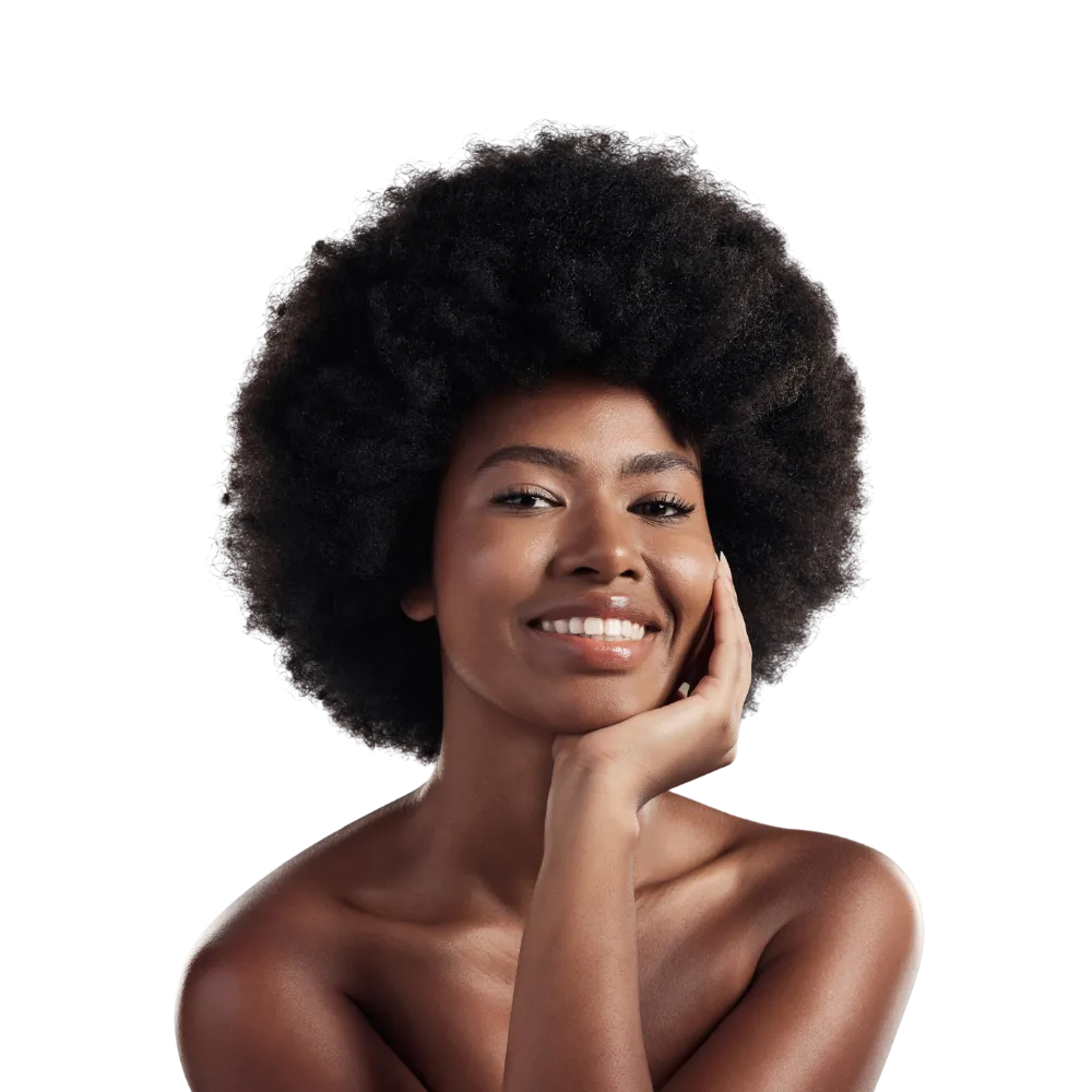 Patchy lower lip pigmentation treated with laser lip bleaching in London.