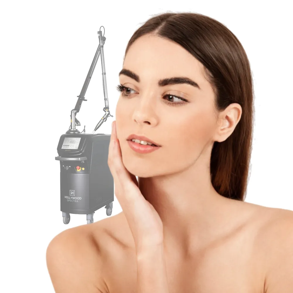 The Hollywood Spectra laser safely treats stubborn melasma by dispersing pigment at controlled depths, reducing discolouration while protecting surrounding skin — suitable for all skin tones.The Hollywood Spectra laser safely treats stubborn melasma by dispersing pigment at controlled depths, reducing discolouration while protecting surrounding skin — suitable for all skin tones.