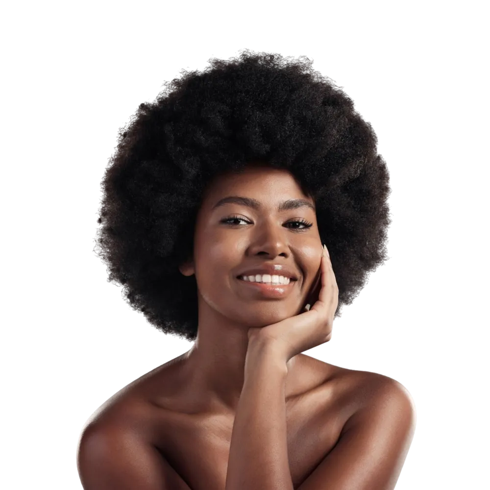 Patchy lower lip pigmentation treated with laser lip bleaching in London.