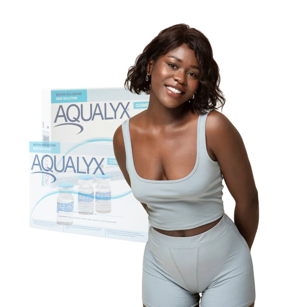 Normal swelling after Aqualyx fat dissolving injections