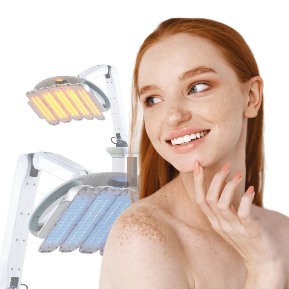 Healite II 415 nm blue light therapy targeting acne-causing bacteria for clearer, smoother skin at Continental Skin Clinic London.