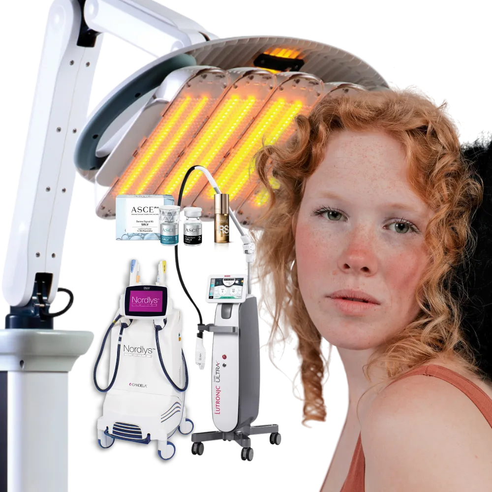 Rosacea treatment using IPL and laser-assisted skin infusions in London