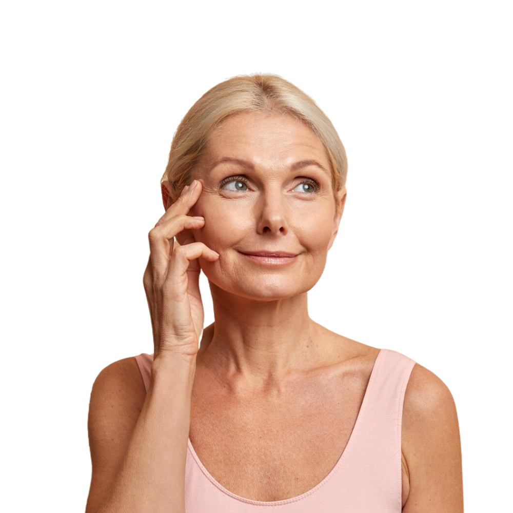 Fractional CO2 for Eyelid Tightening targeting upper and lower eyelid laxity